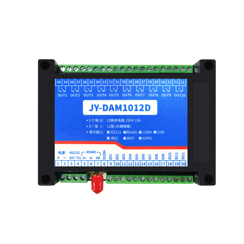 10路采集控制板 DAM1012D（WIFI网口版）