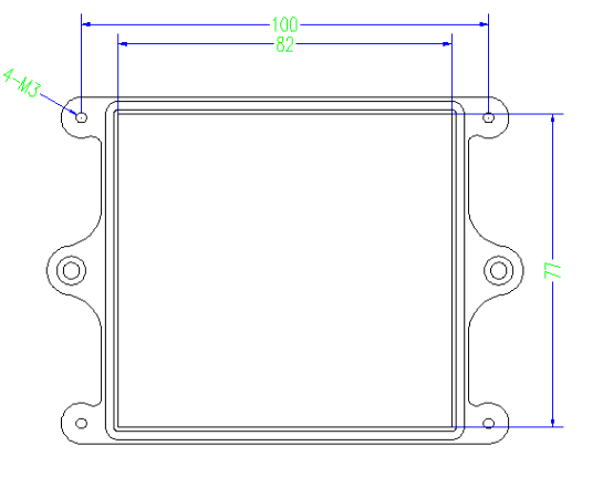WS2-A 温湿度传感器产品尺寸 WS2-A 温湿度传感器产品尺寸