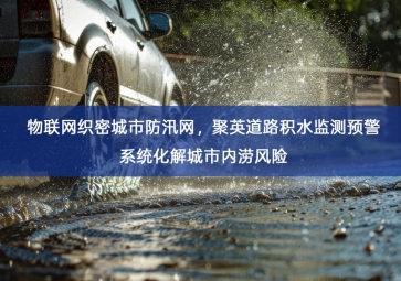 「智慧水务」物联网织密城市防汛网，聚英道路积水监测预警系统化解城市内涝风险