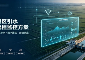 灌区引水远程监控方案，以数字化手段推动农业现代化发展