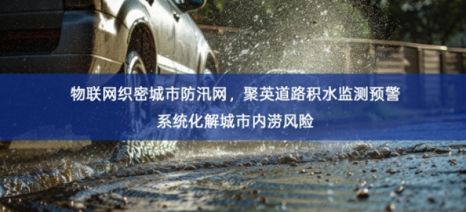 「智慧水务」物联网织密城市防汛网，聚英道路积水监测预警系统化解城市内涝风险